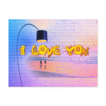 Ik hou van je Briefkaart