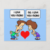 Ik hou van je briefkaart (Voorkant)