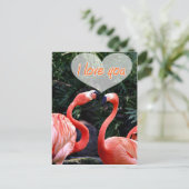 Ik hou van je. briefkaart (Staand voorkant)