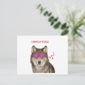 Ik hou van je briefkaart (Staand voorkant)