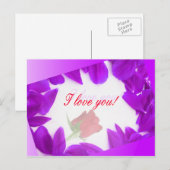 Ik hou van je! -Briefkaarten Briefkaart (Voorkant / Achterkant)