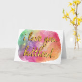 Ik hou van je, Butthead Kaart (Gele Bloem)