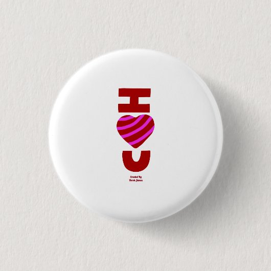 Ik hou van je Button (Voorkant)