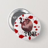 Ik hou van je Button (Voorkant /achterkant)