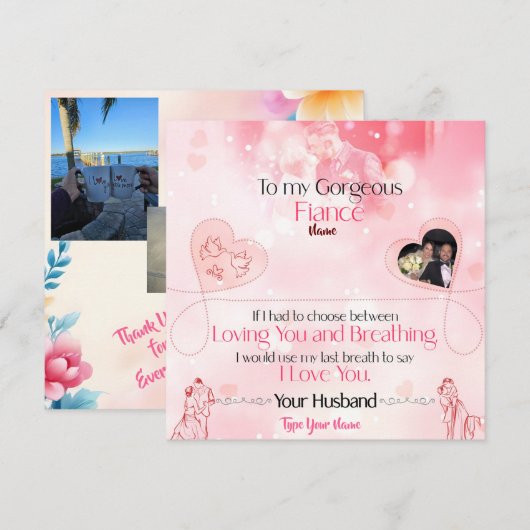 Ik hou van je cadeau voor haar (Voorkant / Achterkant)