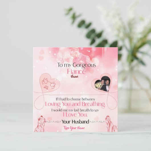 Ik hou van je cadeau voor haar (Staand voorkant)