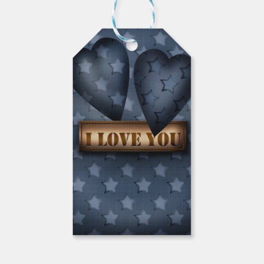 Ik hou van je cadeaulabel (Achterkant)