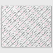 Ik hou van je. cadeaupapier (Vlak)