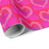 Ik hou van je cadeauverpakking cadeaupapier (Rol Hoek)