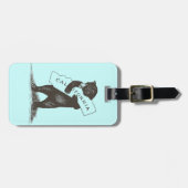 Ik hou van je Californië Bagagelabel (Voorkant horizontaal)