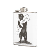 Ik hou van je Californië Heupfles (Links)