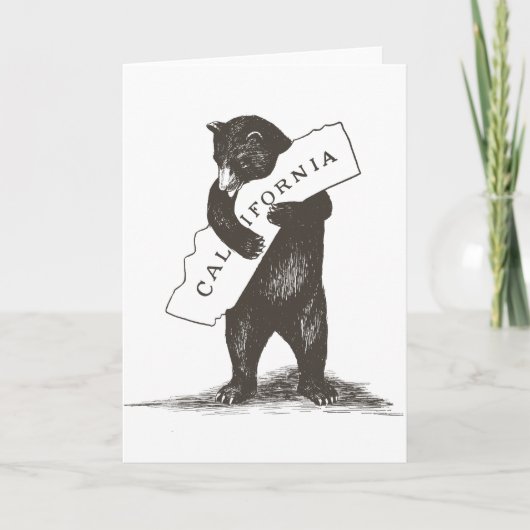 Ik hou van je Californië Kaart (Voorkant)