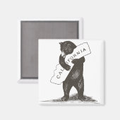 Ik hou van je Californië Magneet (Voorkant / Achterkant)