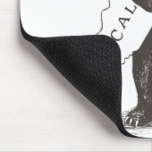 Ik hou van je Californië Muismat (Hoek)