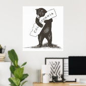 Ik hou van je Californië Poster (Thuiskantoor)