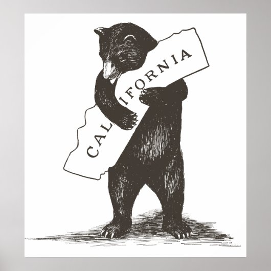 Ik hou van je Californië Poster (Voorkant)