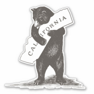 Ik hou van je Californië Sticker