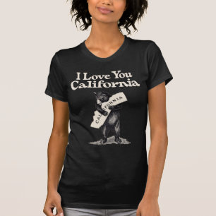Ik hou van je Californië T-shirt