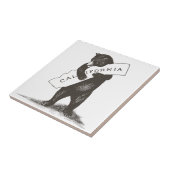 Ik hou van je Californië Tegeltje (Zijkant)