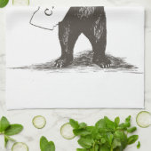 Ik hou van je Californië Theedoek (Gevouwen)