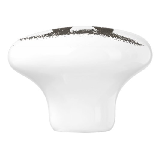 Ik hou van je Californische Beer Hugging State Keramische Knop (Zijkant)