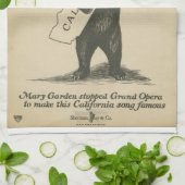 Ik hou van je Californische handdoek (Gevouwen)