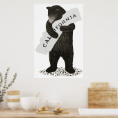 Ik hou van je Californische Poster (Keuken)