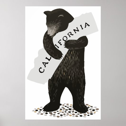 Ik hou van je Californische Poster (Voorkant)