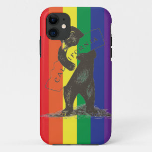 Ik hou van je Californische regenboog iPhone 11 Hoesje