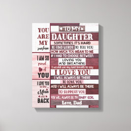 Ik hou van je... canvas afdruk