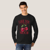 Ik hou van je, Cherry Much T-shirt (Voorkant volledig)
