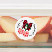 Ik hou van je Cherry veel Valentijnsdag snoep cade Labels (Aangebracht)