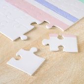 Ik hou van je citeren gezegde zin Pastel kleuren r Legpuzzel (Zijkant)
