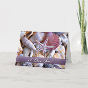 Ik hou van je Clam Shells Kaart