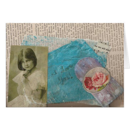 Ik hou van je collage (Voorkant Horizontaal)