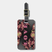 Ik hou van je Cosmic Constellation Pattern Art Des Bagagelabel (Voorkant verticaal)