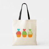 Ik hou van je cupcake tote bag (Achterkant)