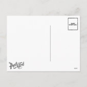 "Ik hou van je" cupido cherub Victoriaans valentij Feestdagenkaart (Achterkant)