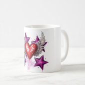 Ik hou van je Custom Koffiemok (Voorkant rechts)