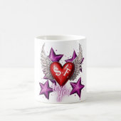 Ik hou van je Custom Koffiemok (Center)