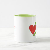 Ik hou van je, Cute Crocodile met een Mok van het (Midden)