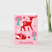 Ik hou van je dagelijkse Valentijnsdag Kaart (Voorkant)