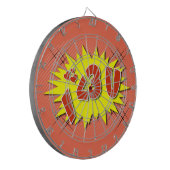 Ik hou van je dartbord (Voorkant Links)
