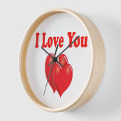 Ik hou van je, de klok van de Valentijn (Hoek)