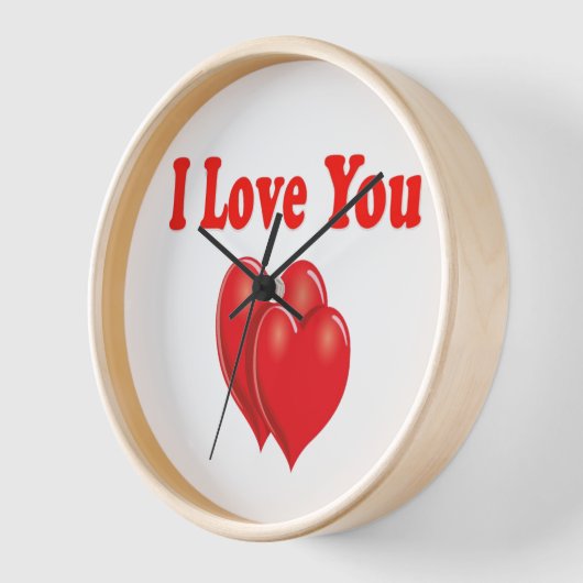 Ik hou van je, de klok van de Valentijn (Hoek)