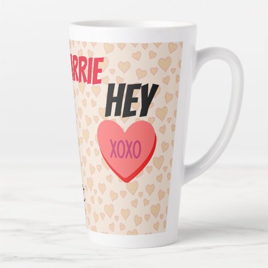 Ik hou van je de snelste latte mok (Rechts)