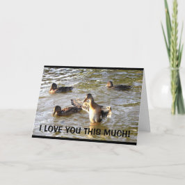 Ik hou van je, deze veel gelukkige Moederdag Kaart