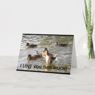 Ik hou van je, deze veel gelukkige Moederdag Kaart