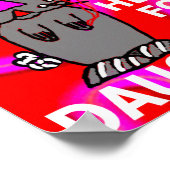 Ik hou van je dochter, ik ben hier voor jou. poster (Hoek)