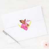 ik hou van je donald trump hart sticker (Envelop)